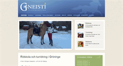 Desktop Screenshot of gneisti.se