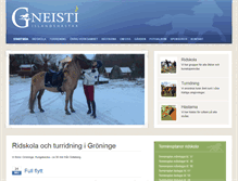 Tablet Screenshot of gneisti.se